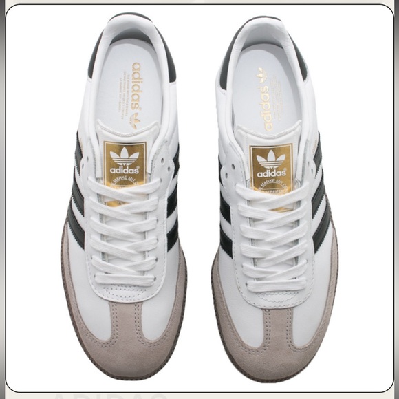 Addidas Samba OG white sneakers size 6.5 - Picture 8 of 9